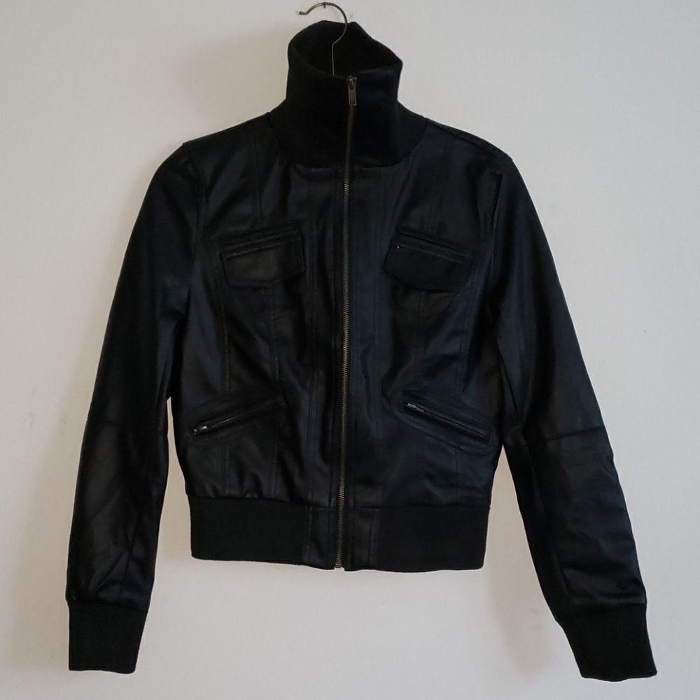 Zenana Outfitters Leather Jacket  